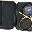 Load image into Gallery viewer, RockJock Elite Analog Tire Deflator 3in Stainless Steel Liquid Filled Gauge Beadlock Friendly - Installation View