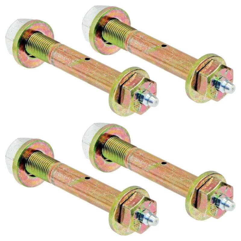 RockJock Greaseable Bolt w/ Hardware 1/2in Thread x 3-1/2in Long (4-pack) - Side View