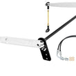 Load image into Gallery viewer, RockJock JK Antirock Sway Bar Kit 4 Door Rear Billet Aluminum Arms - Main Product View