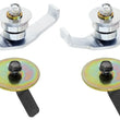 Load image into Gallery viewer, RockJock JK Coil Spring Retainer Kit Rear Set