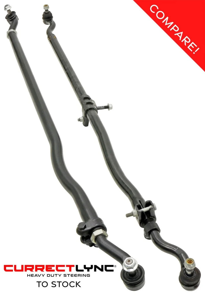 RockJock JK Currectlync Tie Rod 1.65in Dia. Tube - Detail View