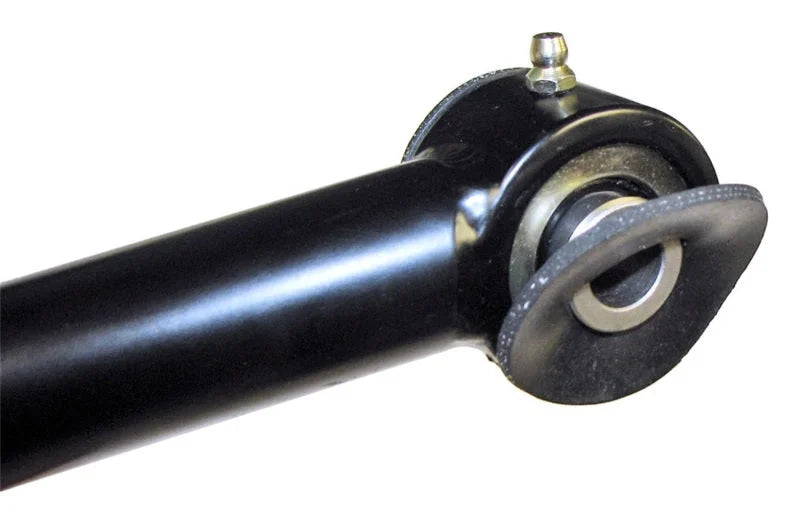 RockJock JK Johnny Joint Trac Bar Rear Bolt-On Adjustable Greasable 1.25in X .250in Chromoly Tubing - Side View
