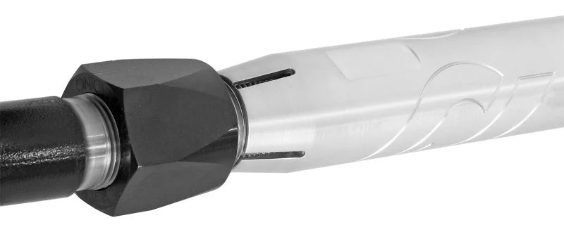 RockJock JK RockNut Billet Aluminum Tie Rod - Installation View