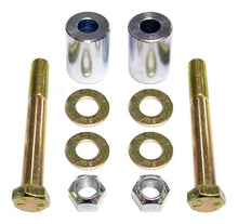 Load image into Gallery viewer, RockJock JK Shock Mount Relocation Kit Rear Lower w/ Hardware Pair - Main Product View
