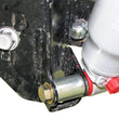 Load image into Gallery viewer, RockJock JK Shock Mount Relocation Kit Rear Lower w/ Hardware Pair - Side View