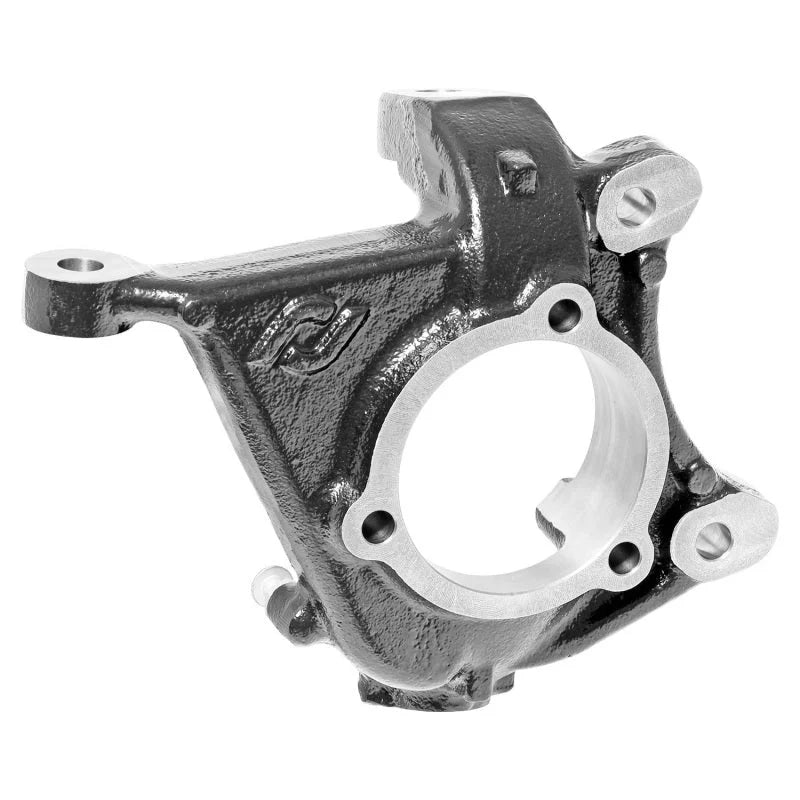 RockJock JK Wrangler Unlimited 4Dr Currectlync High Steer Knuckles 2-3/4in Tie Rod & Drag Link Lift - Back View