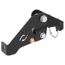 Load image into Gallery viewer, RockJock JK Wrangler Unlimited 4Dr High Steer Front Trac Bar &amp; Stabilizer Shock Relocation Bracket - Side View