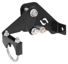 Load image into Gallery viewer, RockJock JK Wrangler Unlimited 4Dr High Steer Front Trac Bar &amp; Stabilizer Shock Relocation Bracket - Detail View