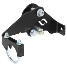 Load image into Gallery viewer, RockJock JK Wrangler Unlimited 4Dr Trac Bar &amp; Stabilizer Shock Relocation Bracket (Use w/ JL/JT Bar) - Side View