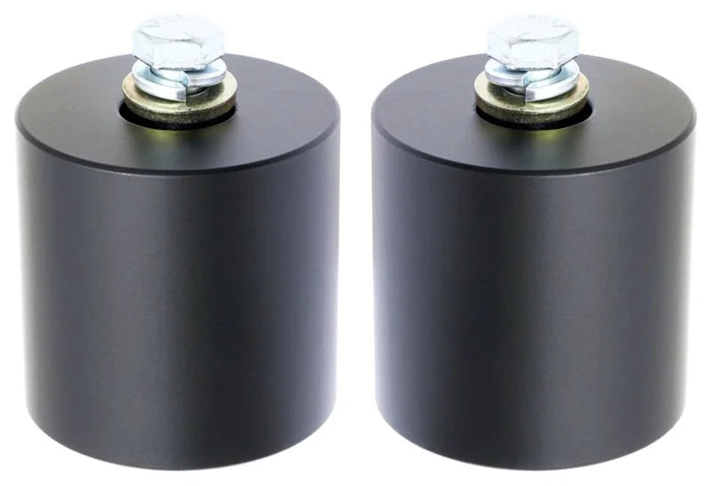 RockJock JL Bump Stop Kit Front w/ Billet Aluminum Spacers Hardware - Main Product View