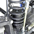 Load image into Gallery viewer, RockJock JL Bump Stop Kit Front w/ Billet Aluminum Spacers Hardware - Side View