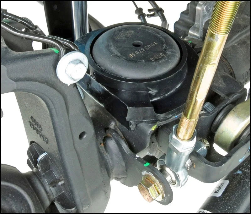 RockJock JL Front Coil Spring Isolator Front Urethane - Side View
