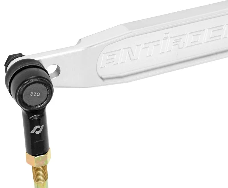 RockJock JL/JT Antirock Sway Bar Kit Front Billet Aluminum Arms - Detail View