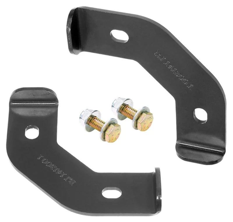 RockJock JL/JT Brake Line Relocation Bracket Kit Front Pair - Main Product View