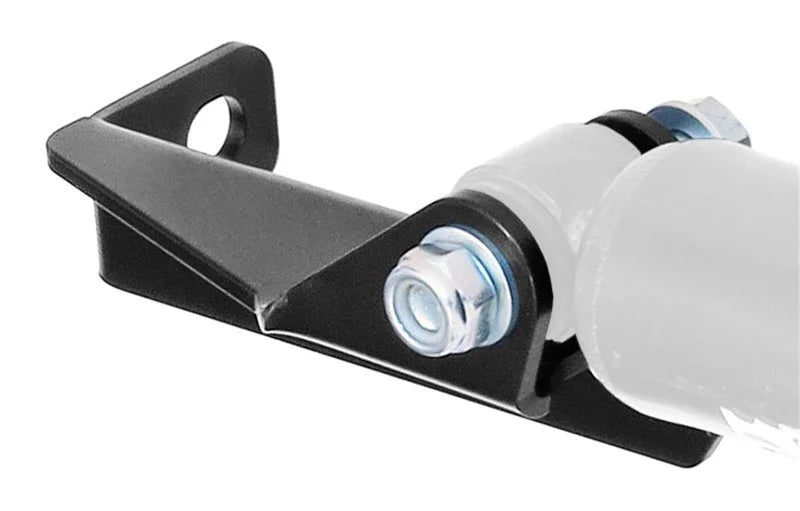 RockJock JL/JT Currectlync Steering Stabilizer High-Mount Relocation Bracket Kit - Detail View