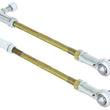 Load image into Gallery viewer, RockJock JL/JT Front Adjustable Sway Bar End Link Kit 8 1/2in Long Rods w/ Heims