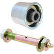 Load image into Gallery viewer, RockJock JL/JT Johnny Joint Rod End 2in Ball Int. Greased w/ Greasable Bolt Front End Housing