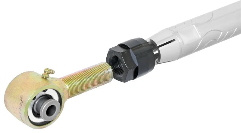 RockJock JL/JT RockNut Front Lower Billet Aluminum Control Arms Double Adjustable - Back View