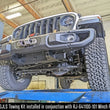 Load image into Gallery viewer, RockJock JL/JT Tow Bar Mounting Kit Steel Bumper - Side View