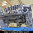 Load image into Gallery viewer, RockJock JL/JT Winch Plate Kit Steel Bumper - Side View