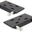 Load image into Gallery viewer, RockJock Jeep CJ Front HD Leaf Spring Plates w/ Sway Bar Mounts Pair For 2in Springs
