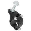 Load image into Gallery viewer, RockJock Jeep JL/JT/JK Forged Chromoly Steering Stabilizer Shock Tie Rod Bracket - Installation View