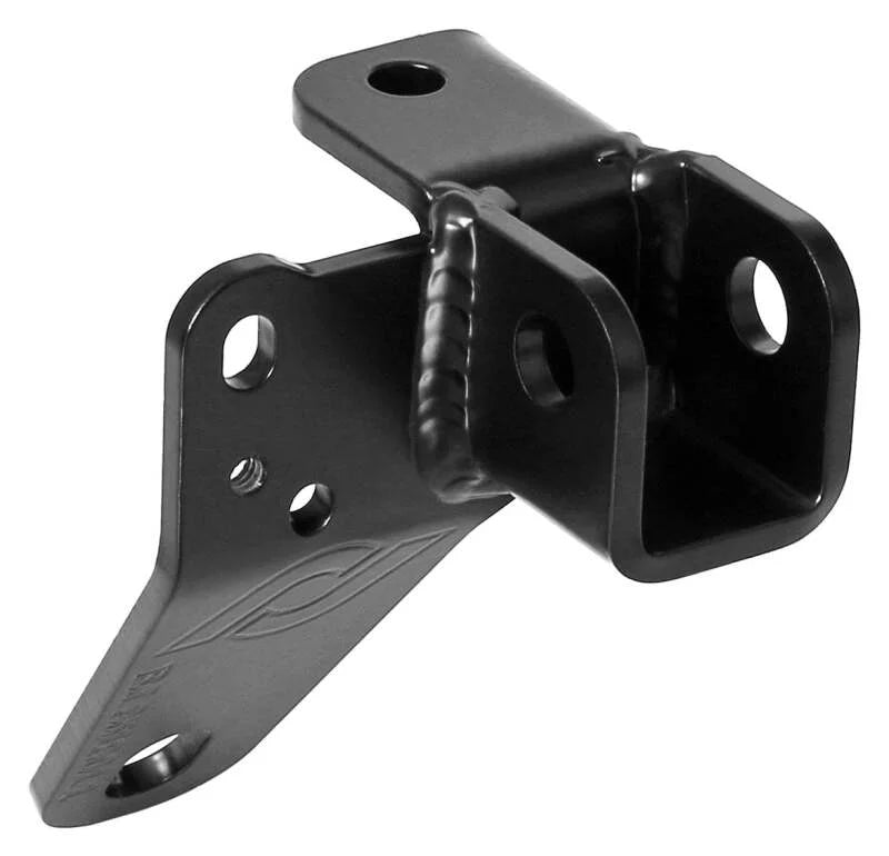 RockJock Right Rear Antirock Sway Bar Axle Bracket - Steel (Fits RJ-256200-101 / 103) - Detail View