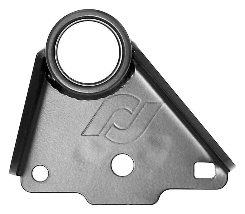RockJock Right Rear Antirock Sway Bar Frame Bracket - Steel (Fits RJ-256200-101 / 103) - Back View