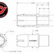 Load image into Gallery viewer, RockJock RockNut Kit Nut and Bung 1 1/4in RH Thread - Additional View 5