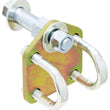Load image into Gallery viewer, RockJock Steering Stabilizer Shock Bracket Kit Fits 1 1/4in Rods Included in CE-9701 Kit - Side View