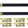 Load image into Gallery viewer, RockJock TJ/LJ Johnny Joint Adjustable Control Arms Lower Front or Rear Adjustable Greasable Pair