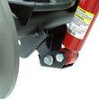 Load image into Gallery viewer, RockJock TJ/LJ Shock Mount Extensions Rear Lower w/ Hardware Pair - Side View