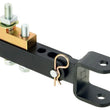 Load image into Gallery viewer, RockJock TL/LJ Tow Bar Mounting Kit Front Bolt-On w/ Mounting Hardware Fits OEM &amp; Most Bumpers - Side View