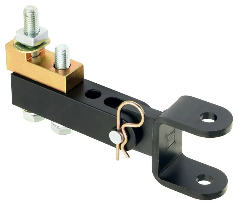 RockJock TL/LJ Tow Bar Mounting Kit Front Bolt-On w/ Mounting Hardware Fits OEM & Most Bumpers - Side View