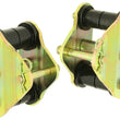 Load image into Gallery viewer, RockJock YF Front Leaf Spring Shackles w/ Urethane Bushings - Main Product View