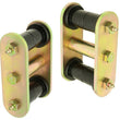 Load image into Gallery viewer, RockJock YJ Front Shackles for Pro Comp Springs - Main Product View