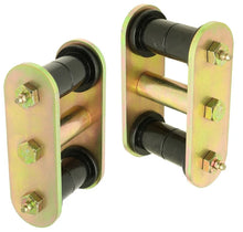 Load image into Gallery viewer, RockJock YJ Front Shackles for Pro Comp Springs - Main Product View