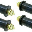 Load image into Gallery viewer, RockJock YJ Leaf Spring Main Eye Bushing Kit w/ Urethane Bushings Greasable Hardware Set of 4