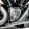 Load image into Gallery viewer, Roland Sands Design Clarity Cam Cover - Chrome - Side View