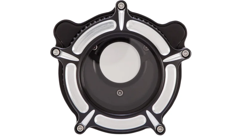 Roland Sands Design Turbine Air Cleaner - Contrast Cut - Side View