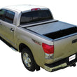 Load image into Gallery viewer, Roll-N-Lock 07-18 Toyota Tundra Crew Max Cab XSB 65in M-Series Retractable Tonneau Cover - Side View