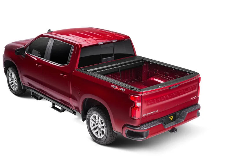 Roll-N-Lock 15-18 Chevy Silverado/Sierra 2500/3500 SB 77-3/8in A-Series Retractable Tonneau Cover - Installation View