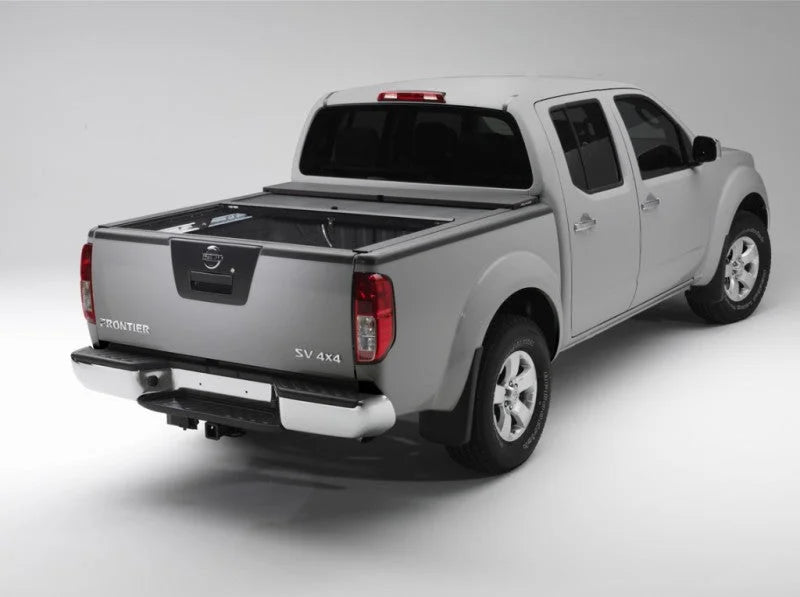Roll-N-Lock 16-18 Toyota Tacoma Access Cab/Double Cab LB 73-11/16in M-Series Tonneau Cover - Installation View