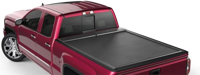 Roll-N-Lock 17-18 Honda Ridgeline XSB 59-1/2in M-Series Retractable Tonneau Cover - Side View