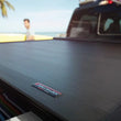 Load image into Gallery viewer, Roll-N-Lock 17-19 Ford F-250/F-350 Super Duty 80-3/8in E-Series Retractable Tonneau Cover - Side View
