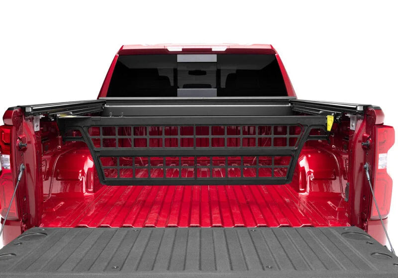Roll-N-Lock 17-19 Ford F-250/F-350 Super Duty SB 80-3/8in Cargo Manager - Side View