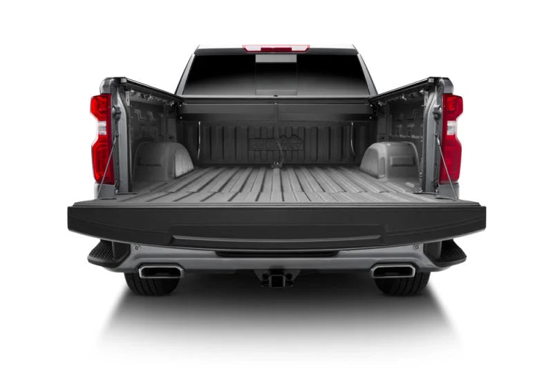 Roll-N-Lock 2019 Chevrolet Silverado 1500 SB 77-3/4in A-Series Retractable Tonneau Cover - Back View