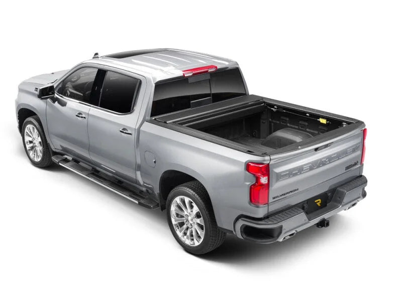 Roll-N-Lock 2019 Chevy Silverado 1500 68-3/8in E-Series Retractable Tonneau Cover - Back View