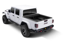 Load image into Gallery viewer, Roll-N-Lock 2020 Jeep Gladiator 5ft bed (w/ Trail Rail System) M-Series Retractable Tonneau Cover - Side View
