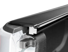 Load image into Gallery viewer, Roll-N-Lock 2020 Jeep Gladiator 5ft bed (w/ Trail Rail System) M-Series Retractable Tonneau Cover - Installation View